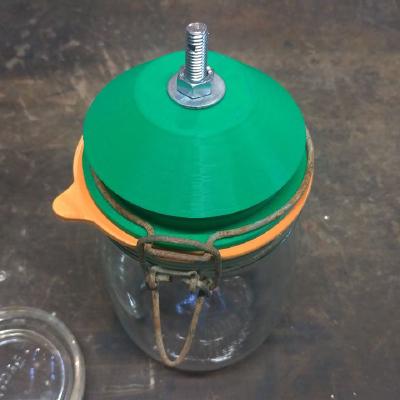 Making A Fly Trap From A Storage Jar