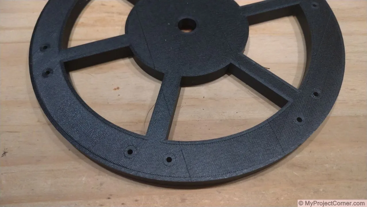 Escarificador de césped terminado de imprimir