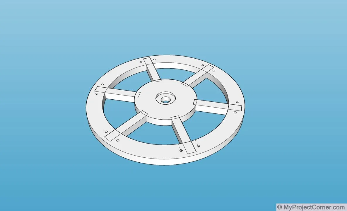 Modelo de bosquejo del accesorio de escarificador de césped
