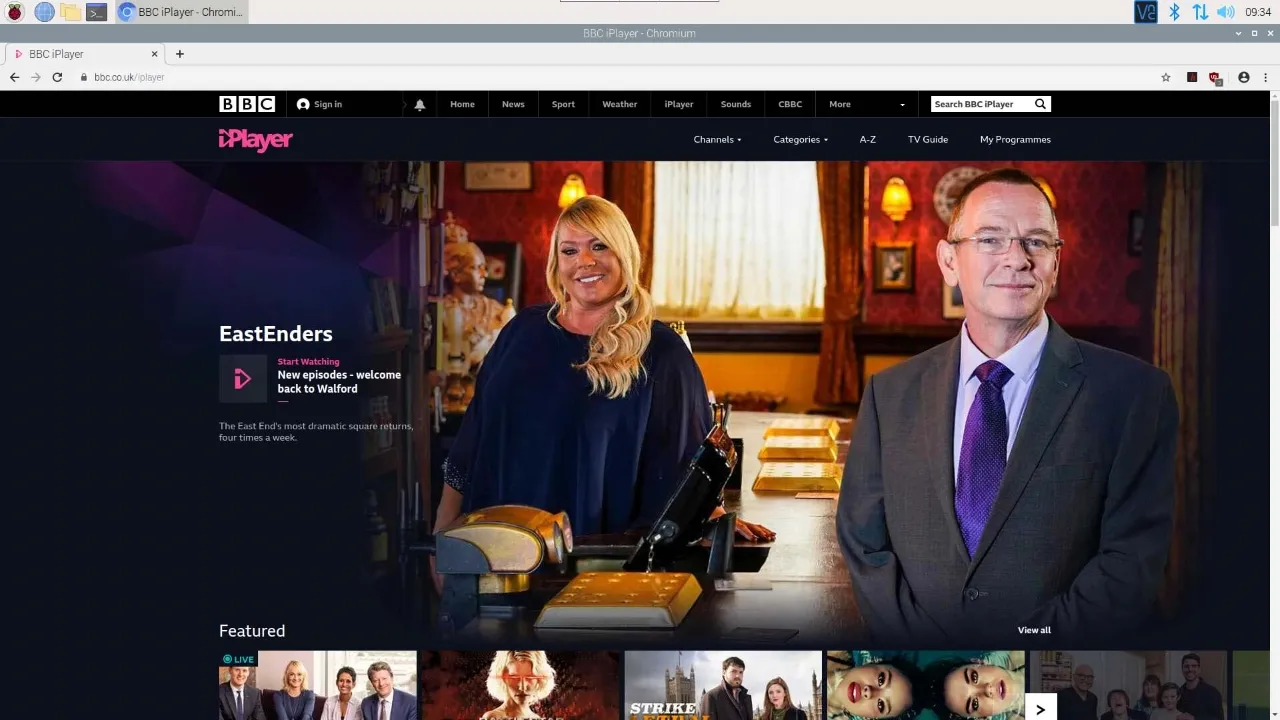 Regarder la TV britannique en ligne hors du Royaume-Uni avec un Raspberry Pi et NordVPN