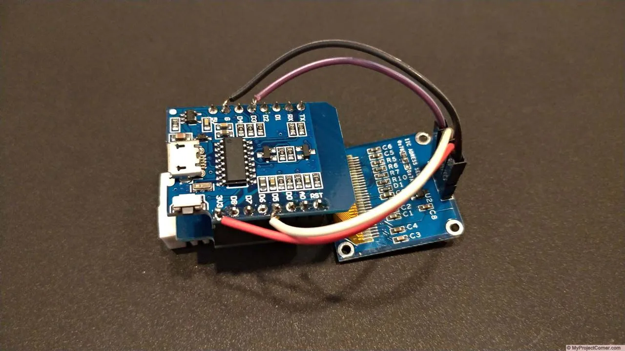 connecting display to d1mini