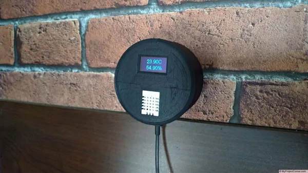 Sensor de temperatura y humedad conectado