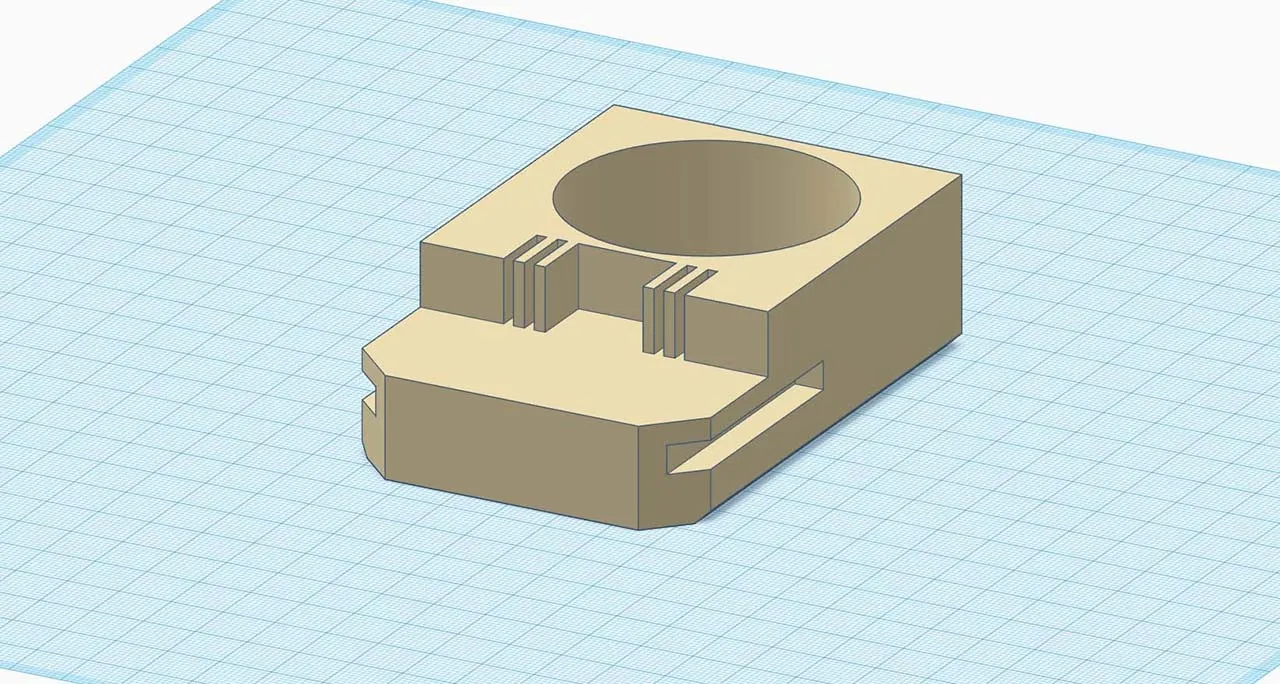 modelo de tinkercad de la parte principal