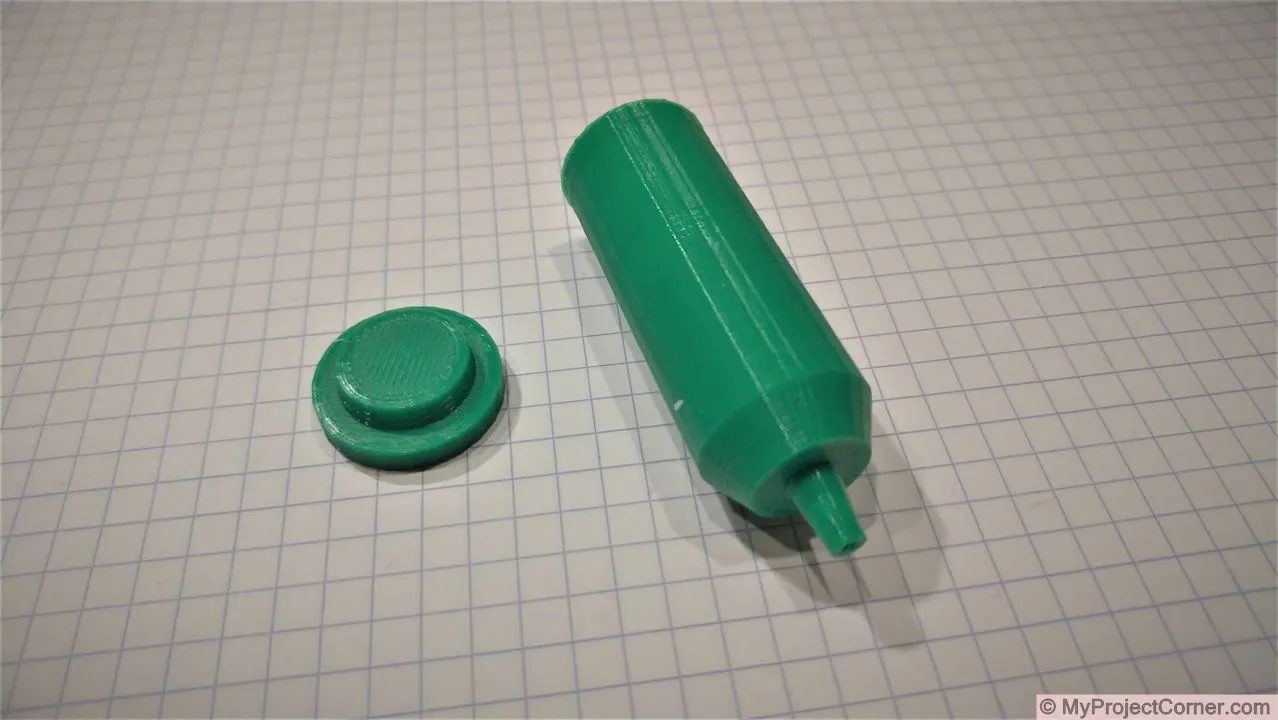 Finished 3D print of Ivy killing design