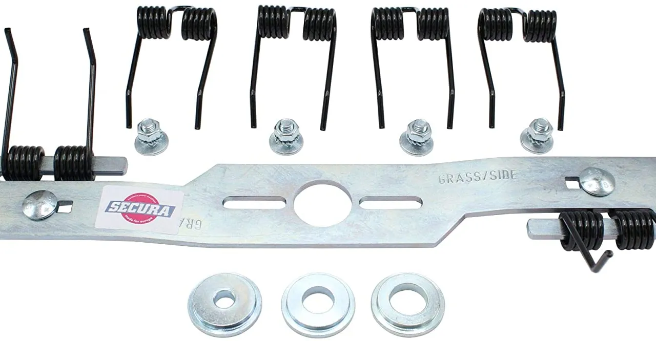 Accesorio escarificador para una cortadora de césped