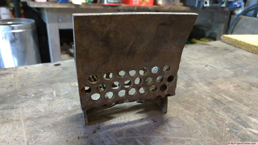 pellet rocket stove combustion chamber one