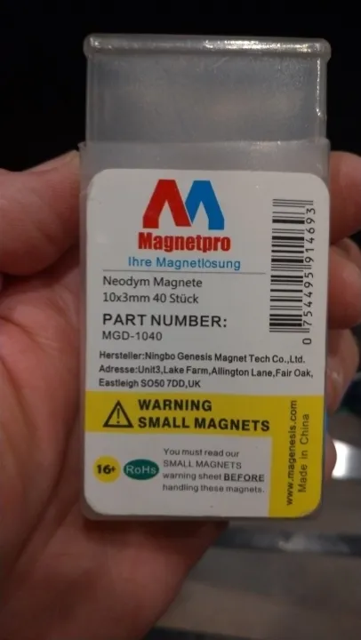 Aimants en néodyme pour porte-affiche diy