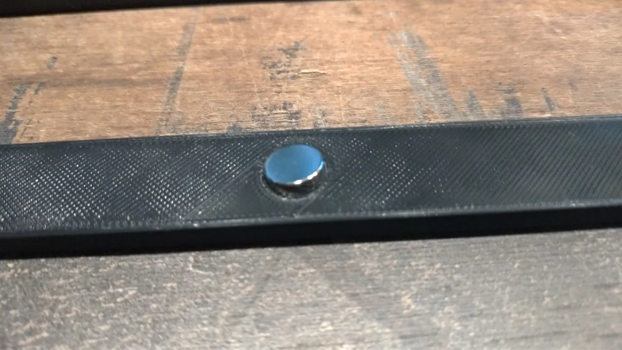 Prêt à insérer les aimants