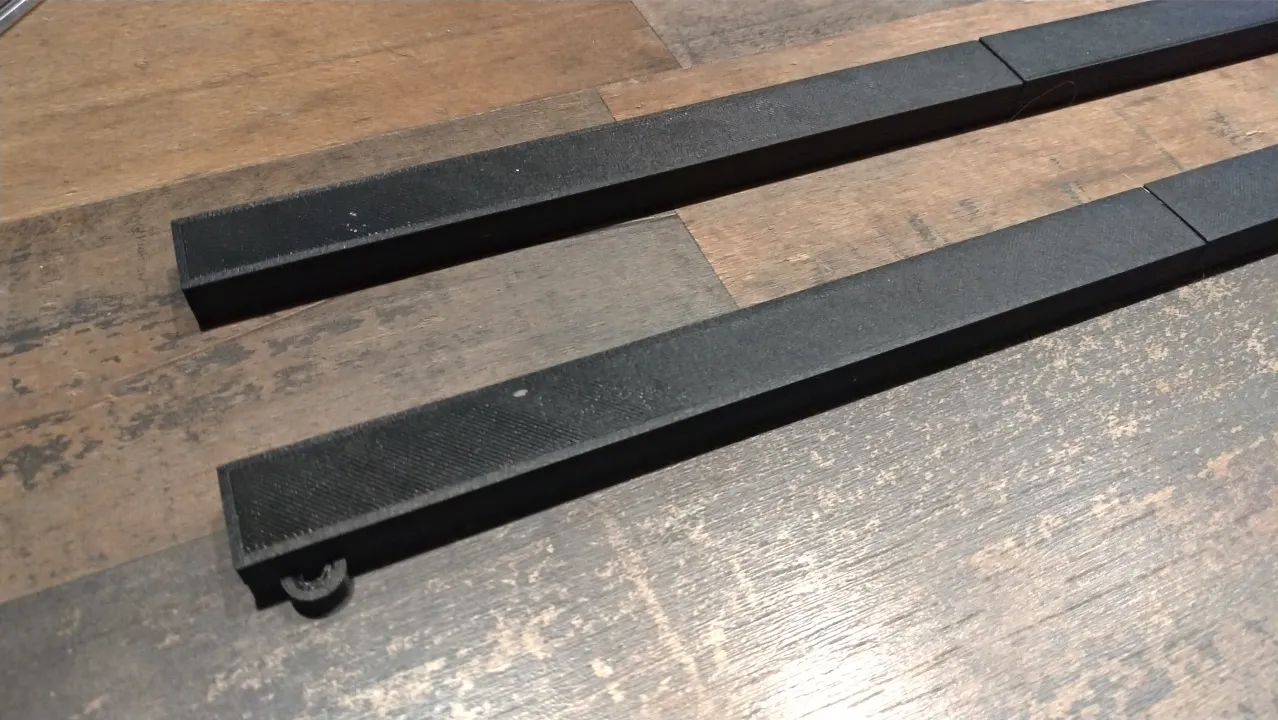 Sections avant du porte-affiche magnétique