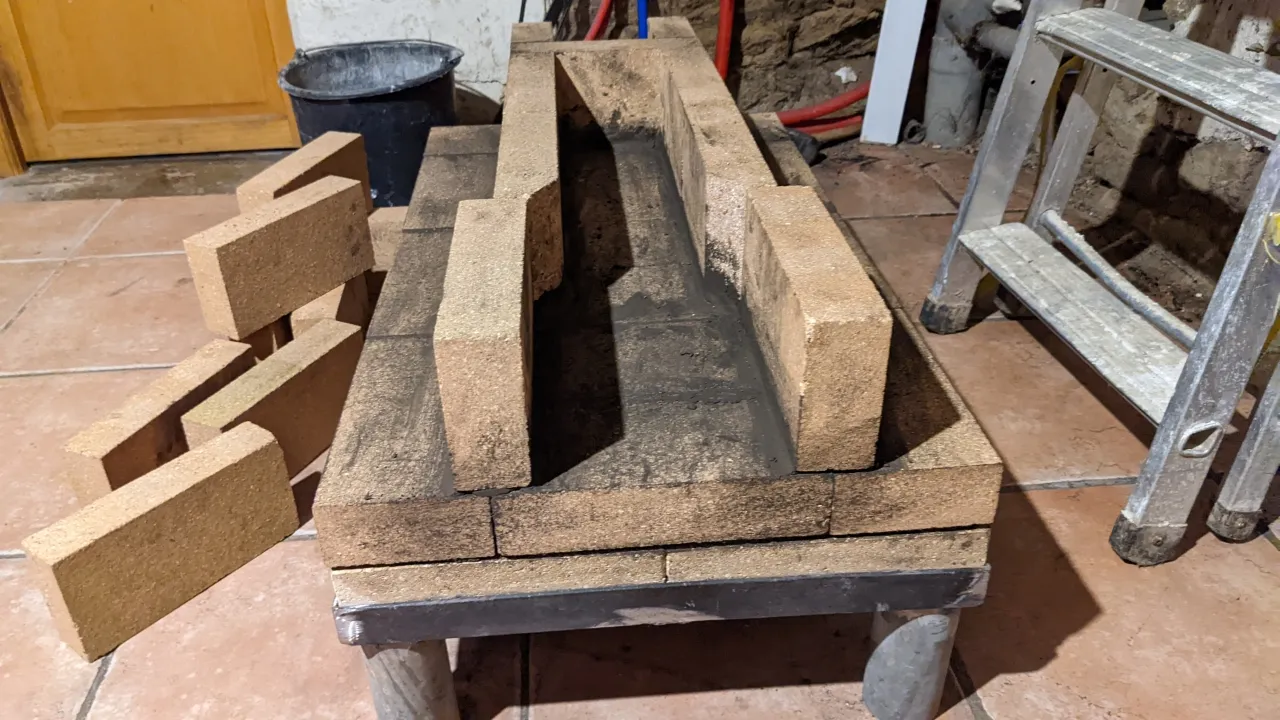 Poêle à fusée troisième couche