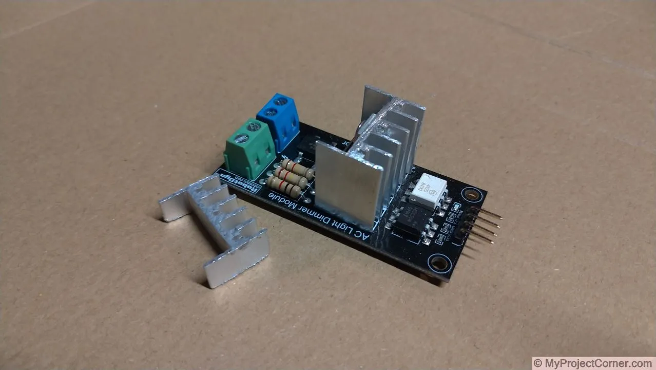 Recortar el disipador térmico