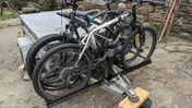 Porte-vélos pour remorque de voiture