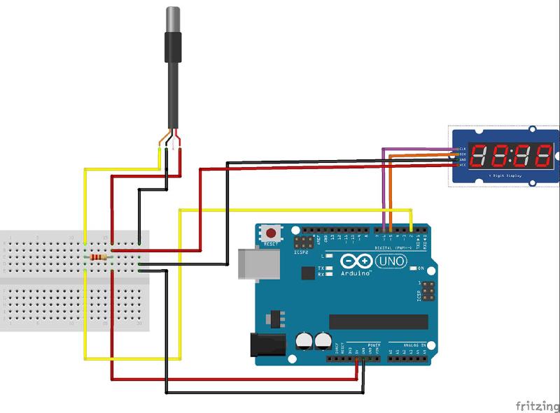 Fritzing diagram of circuit