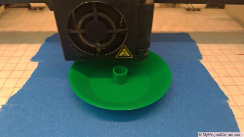 Impresión en 3D de las partes de la trampa para moscas