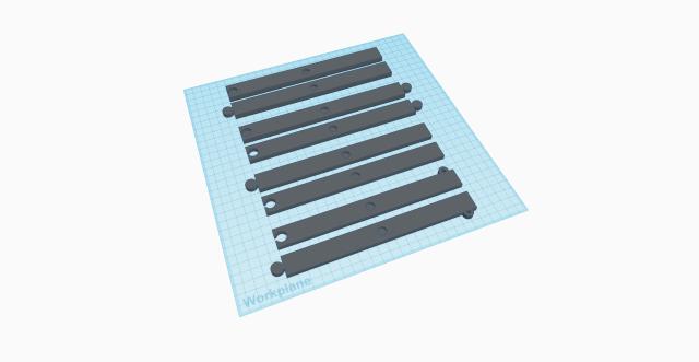 Suspension Modulaire d'Affiche - Imprimée en 3D