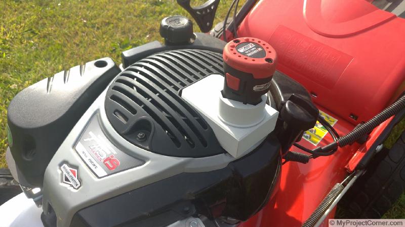 finished battery adaptor for briggs & stratton instart lawnmower