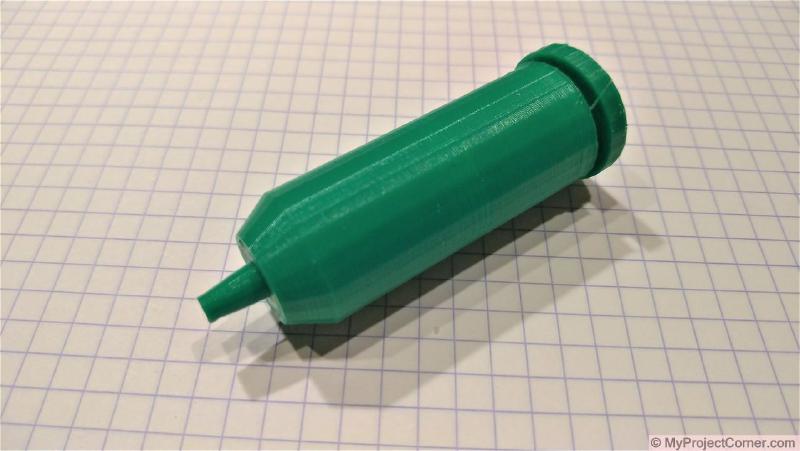 Ensamblado 3D impreso del diseño de la matanza de la hiedra