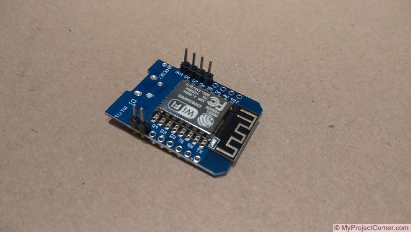 soldering pins on d1-mini